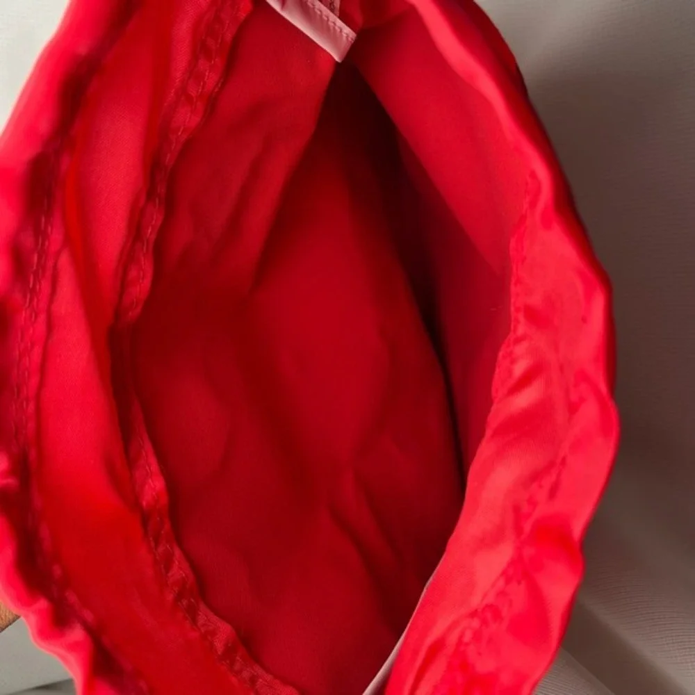 Disney Mickey & Minnie Drawstring Bag Backpack‎ Cinch Sack Red